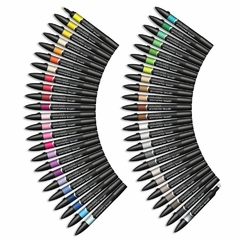 Brushmarker Set Essential Winsor & Newton x 48 Colores - comprar online