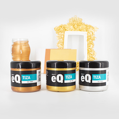 Pack 3 Pinturas a la Tiza EQ x 200ml Metalizadas (Oro, Plata, Cobre)