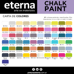 Pintura Chalk Paint Eterna 200 ml - comprar online