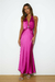 Seyches Maxi Dress Fuccia - OUTLET - NINKASI