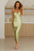 Margot Maxi Dress Green PREVENTA - comprar online