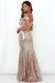 Miramura Maxi Dress Rose Gold - tienda online