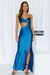 Ocean Maxi Dress Blue OUTLET - tienda online