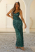 Ofelia Maxi Dress Green en internet