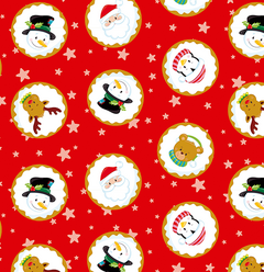 Papel afiche navidad 70 x 100 cm - comprar online