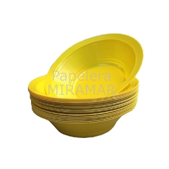 Bowls Compoteras Amarillo - paq x 50 un - Papelera Miramar