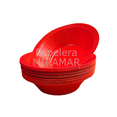 Bowls Compoteras Rojo - paq x 50 un