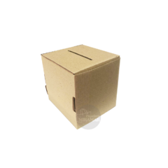 Caja carton corrugado 11 x 11 x 11 cm (cubo) - tienda online