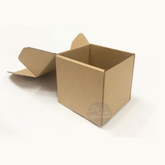 Caja carton corrugado 11 x 11 x 11 cm (cubo)