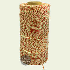 Hilo Algodón tipo Baker Twine, comb c/algodon color - Bobina x 250gr