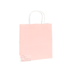 Bolsas color rosa claro 18 x 20 x 08 cm
