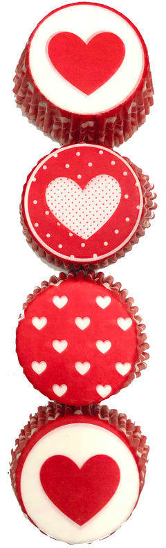 Pirotines p/cupcakes Nº 10 Estampados - comprar online