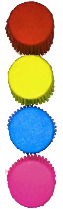 Pirotines p/cupcakes Nº 10 Color - Papelera Miramar