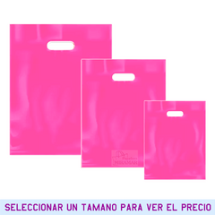Bolsas plasticas riñon rosa - comprar online