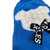 Capa pelúcia azul urso para pet - comprar online