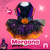 Vestido Morgana Halloween para pets M