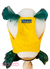 Vestido Brasil Paete Verde Amarelo - comprar online