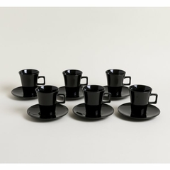 Mugs con plato Bright Black 290ML x 2. en internet