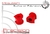 Lancer Até 2011 - Kit Buchas Barra Estabilizadora Traseira em Poliuretano - 5 Anos Garantia