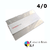 Cartao de Visita - PVC Jateado 0,3mm