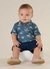 Camisa Polo Infantil Azul - Up Baby