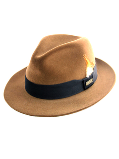 Chapéu Fedora Baviera Castor - 46976