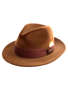 Chapéu Fedora Baviera Ferrugem - 46977