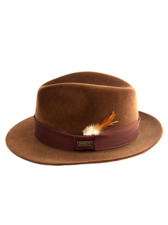 Chapéu Fedora Baviera Ferrugem - 46977 - comprar online