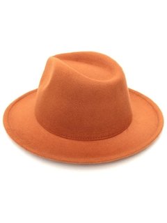 Chapéu Fedora San Diego Caramelo - 22491 na internet