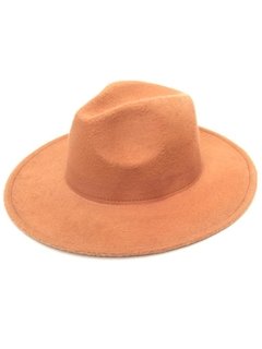 Chapéu Fedora Clássico Bege aba 8cm- 22489