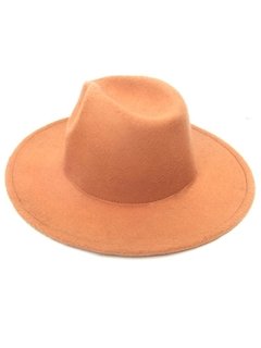 Chapéu Fedora Clássico Bege aba 8cm- 22489 na internet