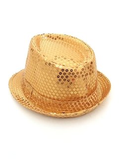 Chapéu Fedora Paetê - 5160 - Chapéus 25 