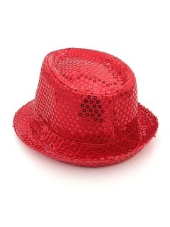 Chapéu Fedora Paetê - 5160 - Chapéus 25 