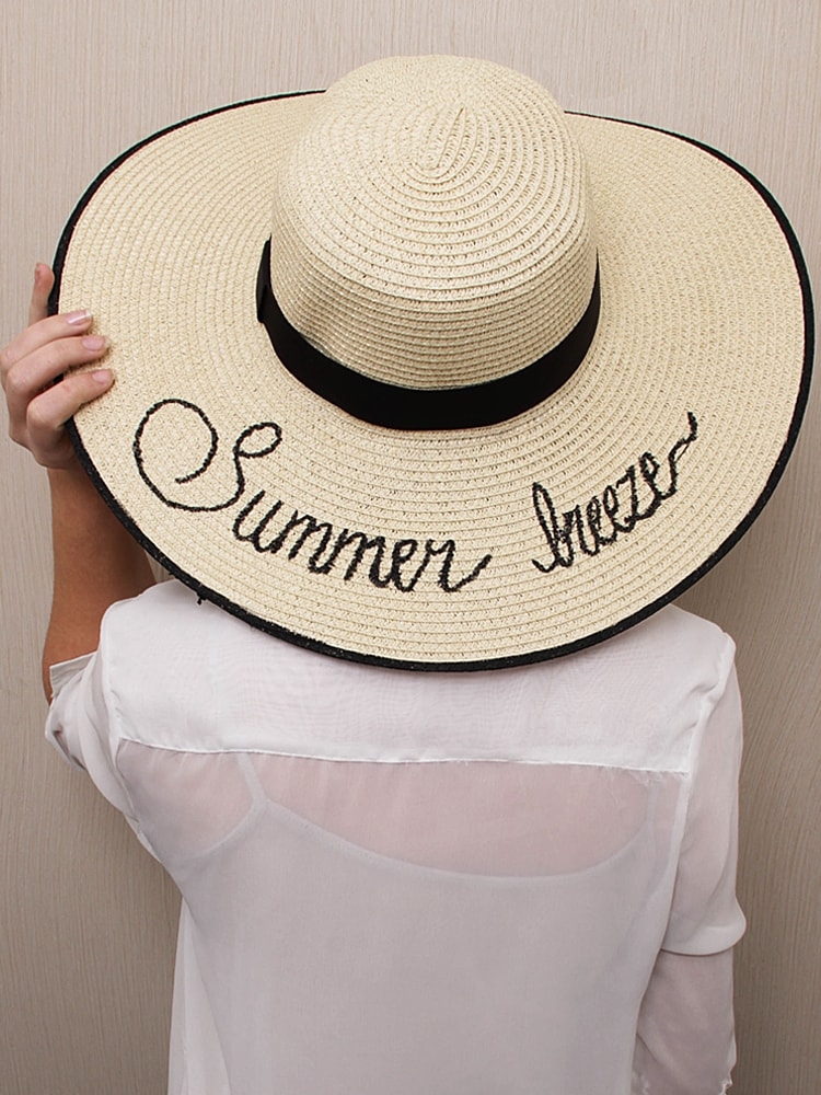A Coleção Premium inova em chapéu para usar na praia.