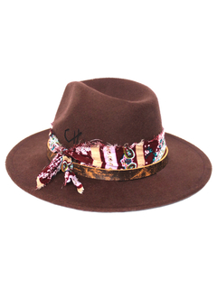 Chapéu Fedora Oliver by Catelã Hat's - 21657 na internet