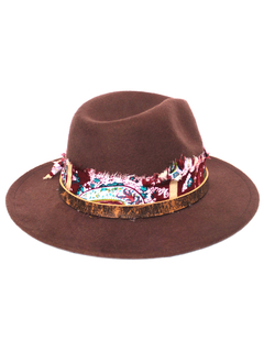 Chapéu Fedora Oliver by Catelã Hat's - 21657 - Chapéus 25 