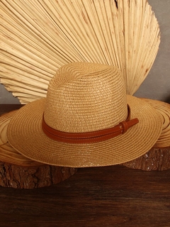 Chapéu Panamá Dobravel Fine Style Caramelo - 47053 - comprar online