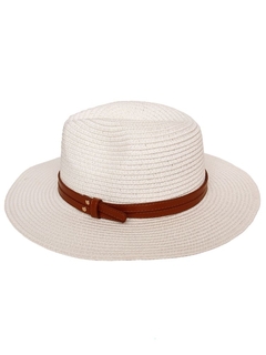 Chapéu Panamá Dobravel Fine Style Branco - 47051 na internet