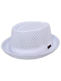 Chapéu Pork Pie Summer Branco - 47048