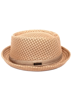 Chapéu Pork Pie Summer Bege - 47045 - comprar online