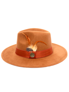 Chapéu Fedora Boho Wild & Free Bege - 46973 - loja online