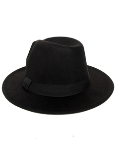 Chapéu Fedora San Diego Preto - 22490 - Chapéus 25 