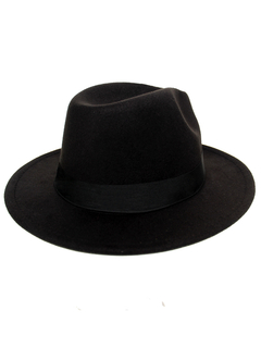 Chapéu Fedora San Diego Preto - 22490 - loja online