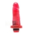 10-601-54 Vibrador Normal Siliconado Rojo - comprar online