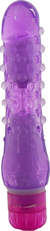 J2000-5 Vibrador Lavender Beaded Jelly