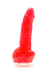 30-707-54 Macizo Clit Stimulator c/ventosa Jelly Rojo