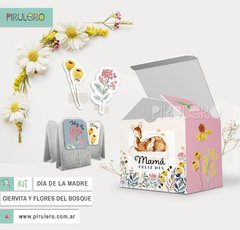 Kit imprimible Día de la madre Ciervita y flores del bosque en internet
