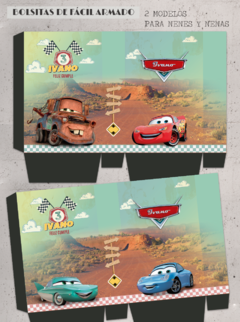 Kit imprimible Cars - Radiator Springs - tienda online