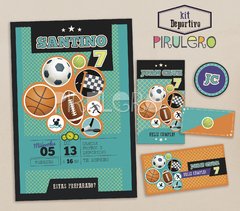 Kit Imprimible Deportes, futbol, rugby, tennis, hockey en internet