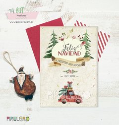 Kit Imprimible Navidad, Papá Noel y sus amigos - tienda online